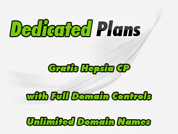 Low-cost dedicated servers accounts